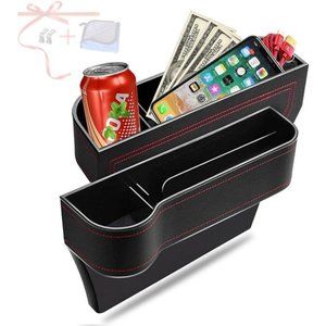 Car Seat Gap Filler Organizer, 2 Pack Multifunctional Car Seat Organizer
